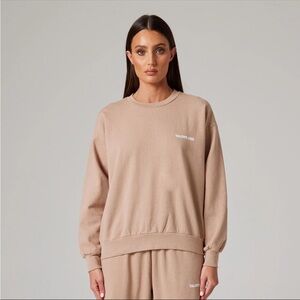 Talentless Lightweight Crewneck Sweatshirt Buttercream XS